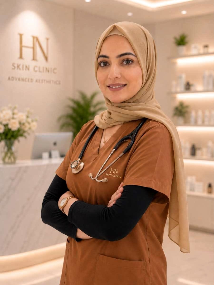 Humaira Nasir, MBBS, Founder of HN Skin Clinic